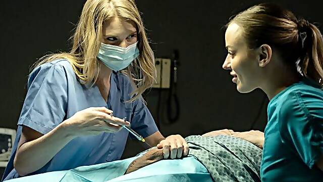 Ashley Lane and Anna Claire Clouds are enjoying doggy style fuck