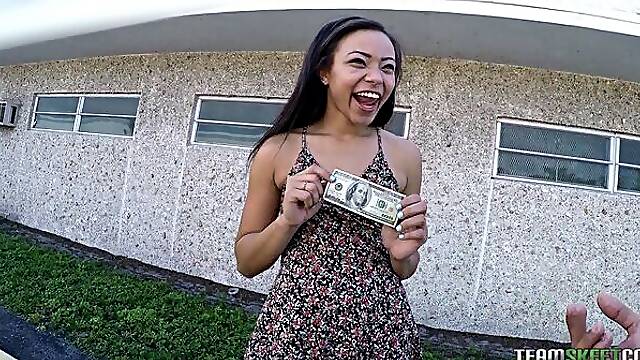 Sweetheart ebony model Adrian Maya is enjoying intensive IR sex