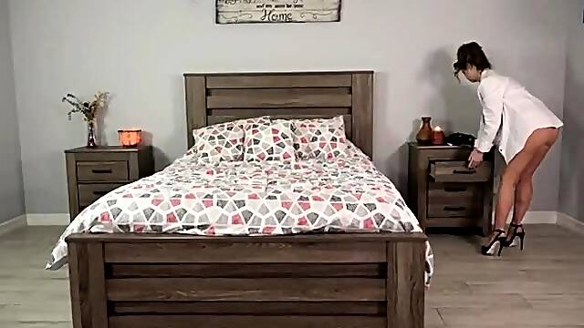 Emily Addison gets fucked by the ghost of Cherie DeVille