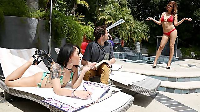 Poolside Milf