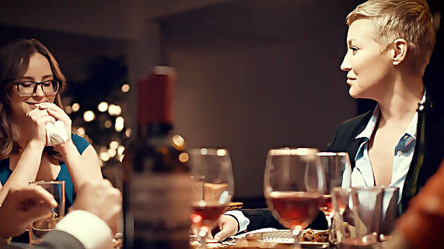 Angela White shows her new friend Jay Taylor her house and  wet pussy