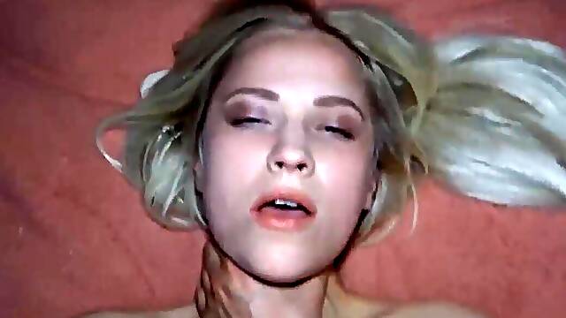 No Lube Anal 18YearOld Blonde Teens Asshole Gets Destroyed