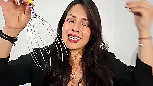 ASMR Masaje Craneal para SENTIR COSQUILLAS - Big ass