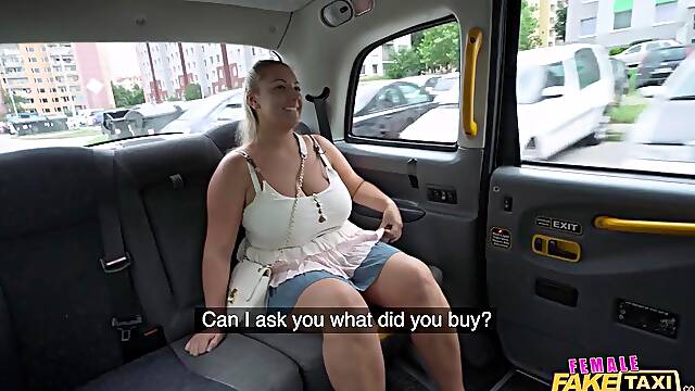 Female Fake Taxi OMG, Look at the Size of your MELONS