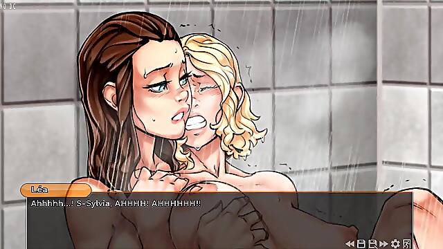 Sylvia - 11 Lesbian In Shower