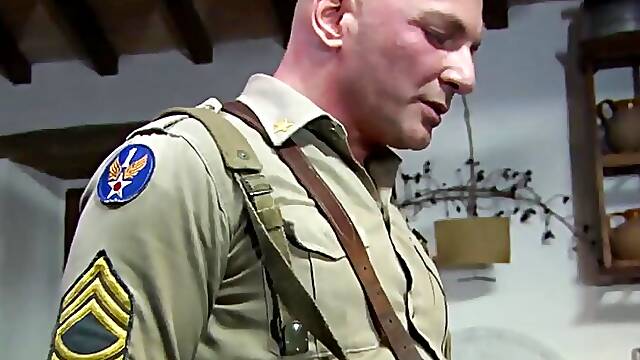 Franco Bangs the Old-time Housewife on the Kitchen Table