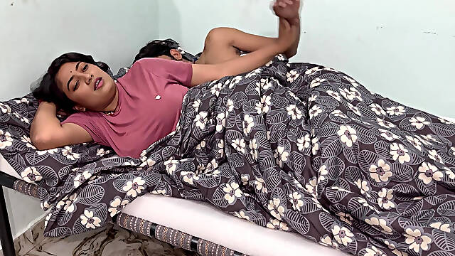 My Big Stepsister Was Angry with Me, We Shared Single Bed, Full Hindi Audio