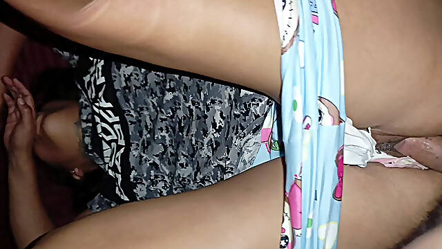 Fucking My Busty Friend I Couldn't Stand the Temptation and I Cummed Inside Her Ass